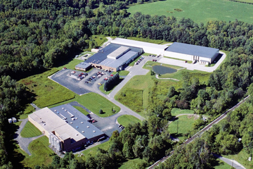Aerial view of Steinerfilm Inc. in Williamstown, MAS, USA